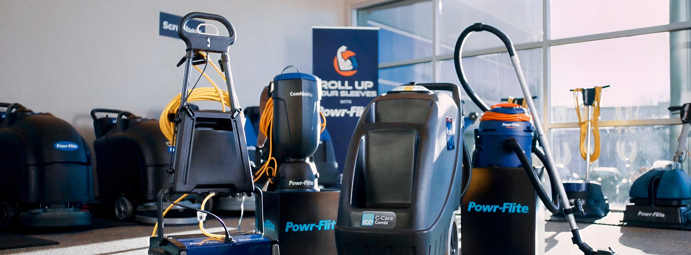 powr-flite Industrial & Commercial Floor Care Machines