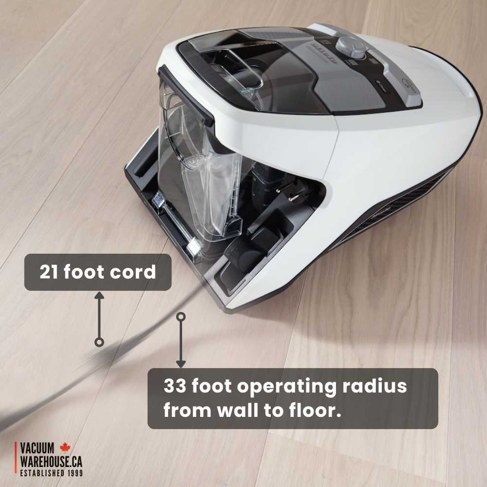 Miele Bagless CX1 Blizzard Cat and Dog Powerline Vacuum Cleaner