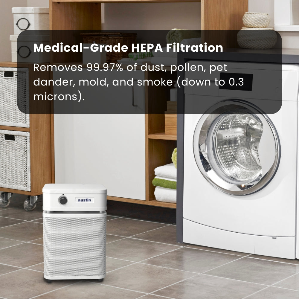 Austin Air HealthMate Junior Air Purifier - Sandstone