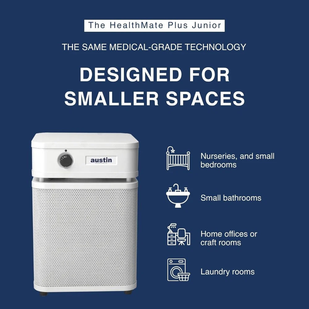 Austin Air HealthMate Plus Junior Air Purifier - Sandstone