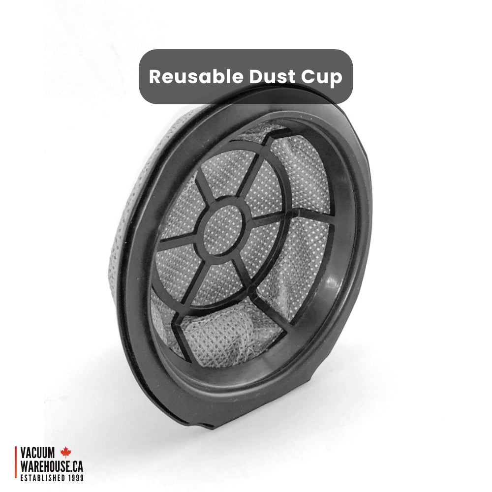 Riccar gem handeled vacuum reusable dust cup