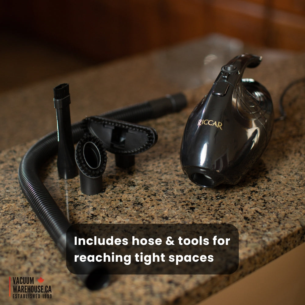 Riccar gem handeled vacuum with tools