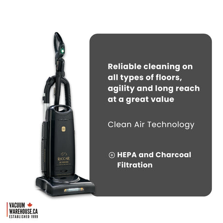 Riccar 25 Series Premium Pet Clean Air Upright Vacuum Cleaner