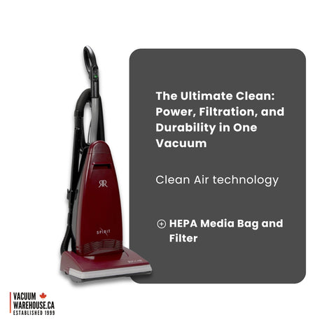 Riccar Spirit ™ Upright Vacuum Cleaner