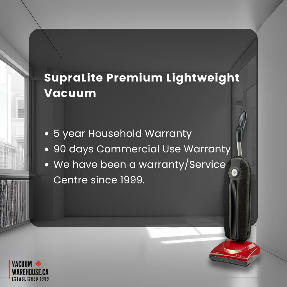 Riccar SupraLite Premium Lightweight Vacuum Cleaner