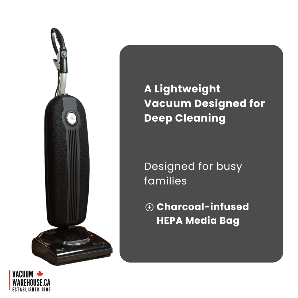 Riccar SupraLite R17 Premium Lightweight Upright Vacuum Cleaner
