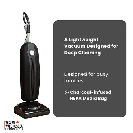 Riccar SupraLite R17 Premium Lightweight Upright Vacuum Cleaner