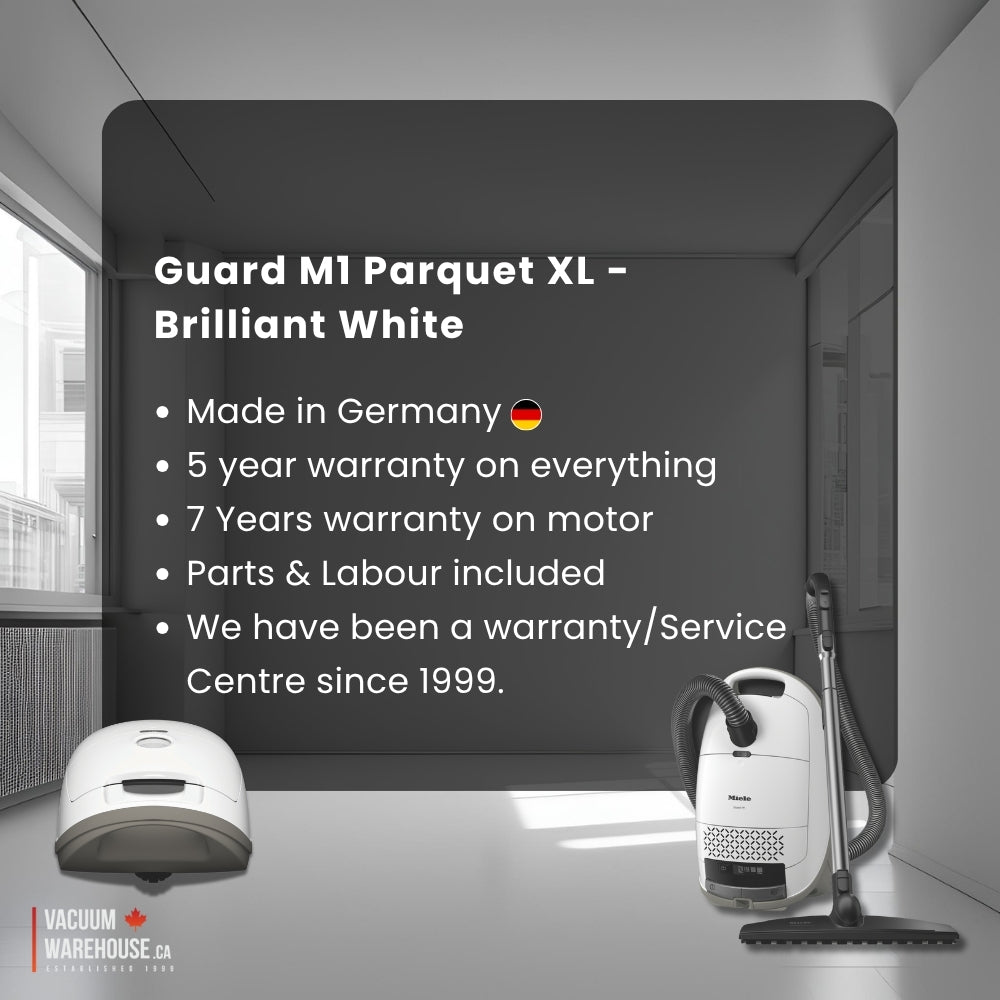 Miele Guard M1 Parquet XL Vacuum Cleaner - Brilliant White