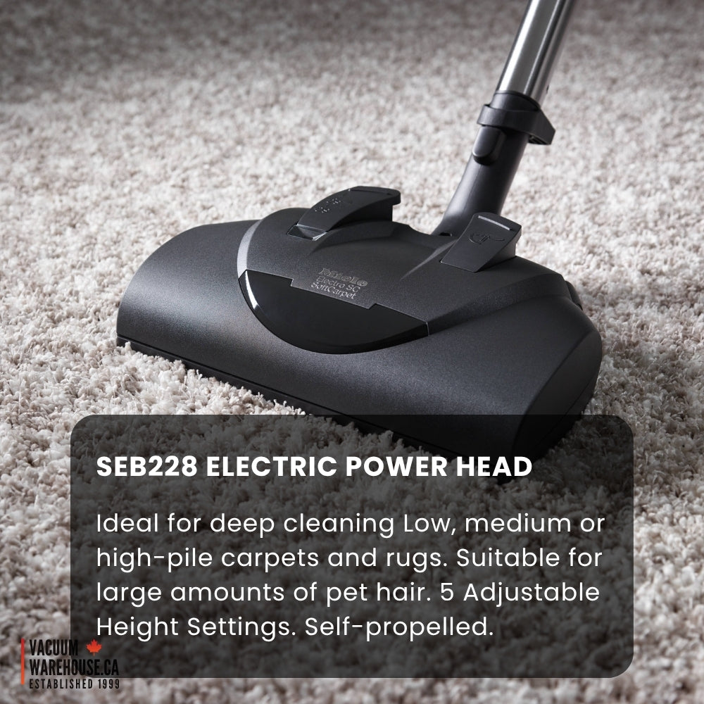 Miele Guard L1 Electro Vacuum Cleaner - Titanium Pearlfinish SEB228 Electric Powerhead miele