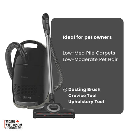 Miele Guard M1 Cat and Dog Vacuum Cleaner - Obsidian Black