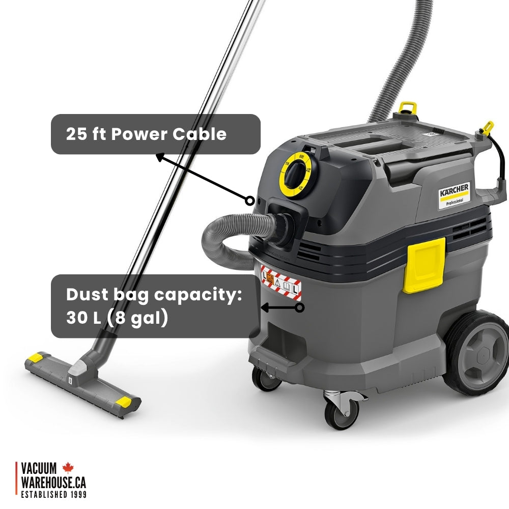 Karcher NT 30/1 Tact L Wet and Dry Vacuum Cleaner