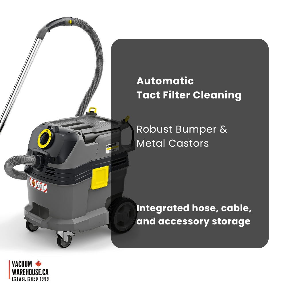 Karcher NT 30/1 Tact L Wet and Dry Vacuum Cleaner