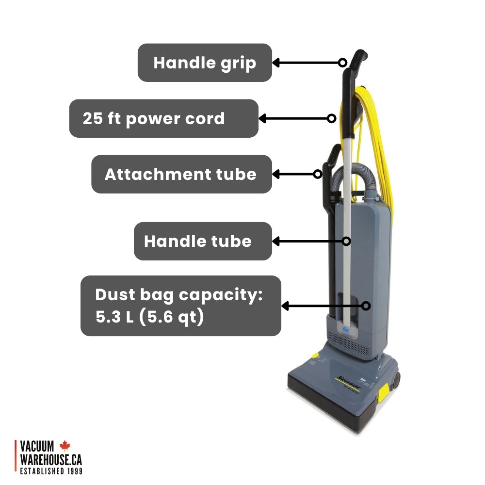 Karcher Sensor S2 HEPA 12 Commercial Upright Vacuum Cleaner