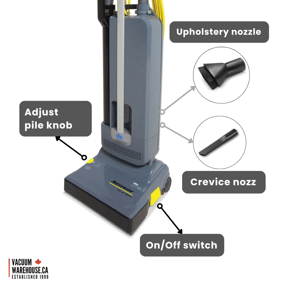 Karcher Sensor S2 HEPA 12 Commercial Upright Vacuum Cleaner