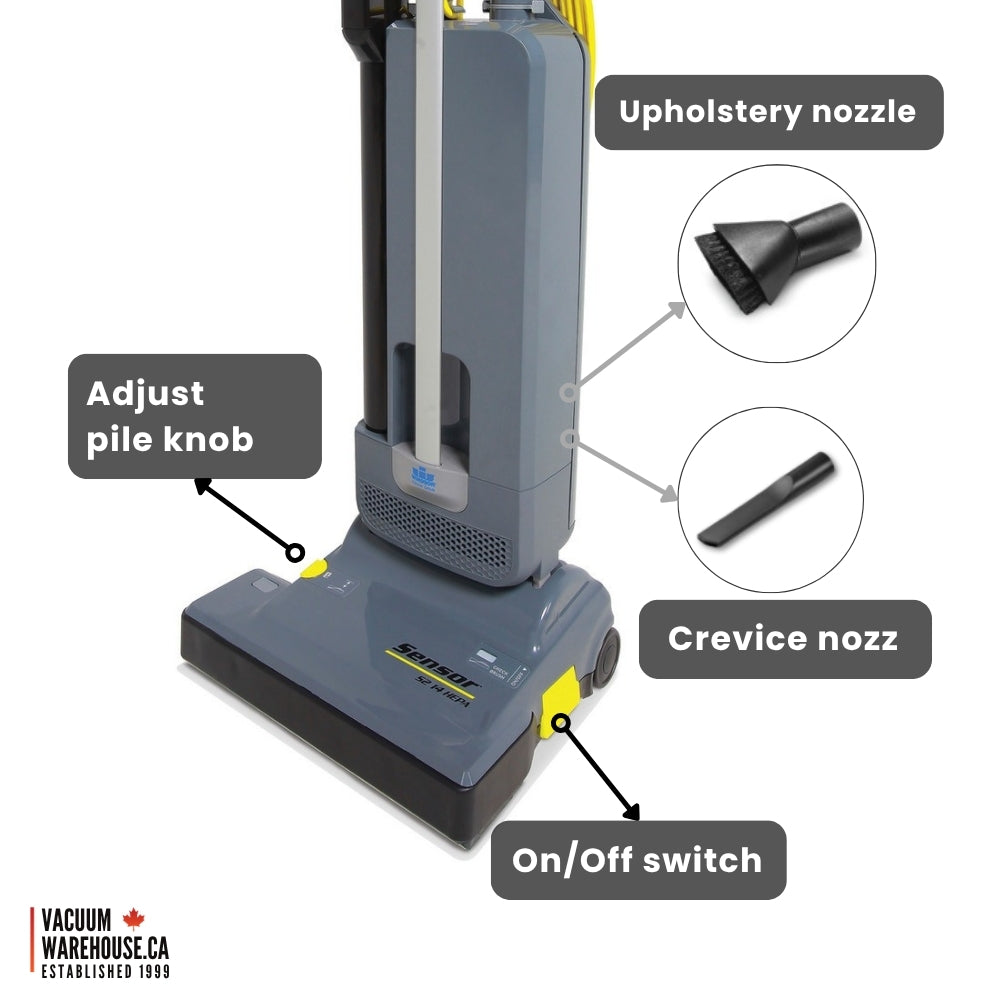 Karcher Sensor S2 HEPA 14 Commercial Upright Vacuum Cleaner