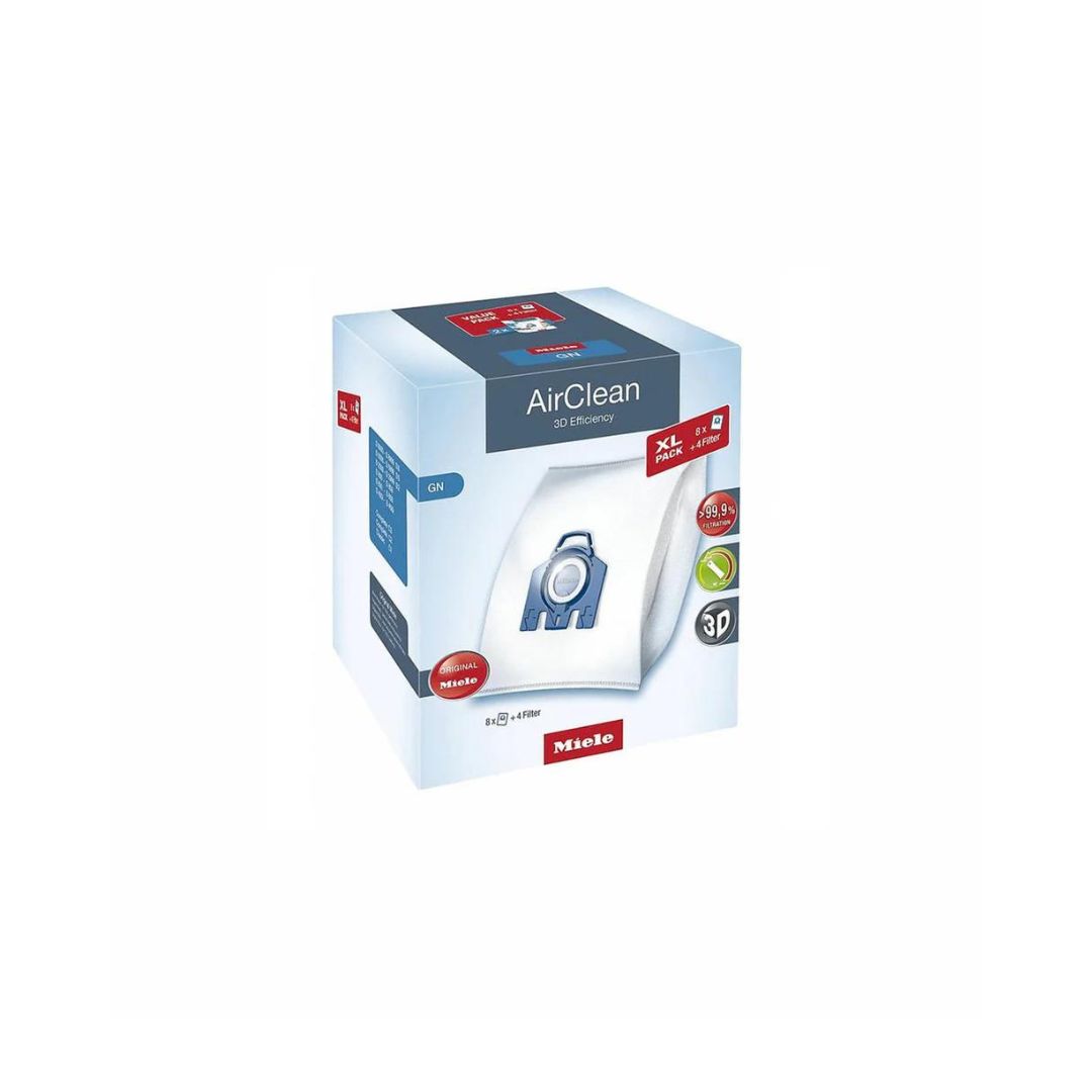 Miele airclean XL-Pack GN Bag (8 Bags + 4 Filters)