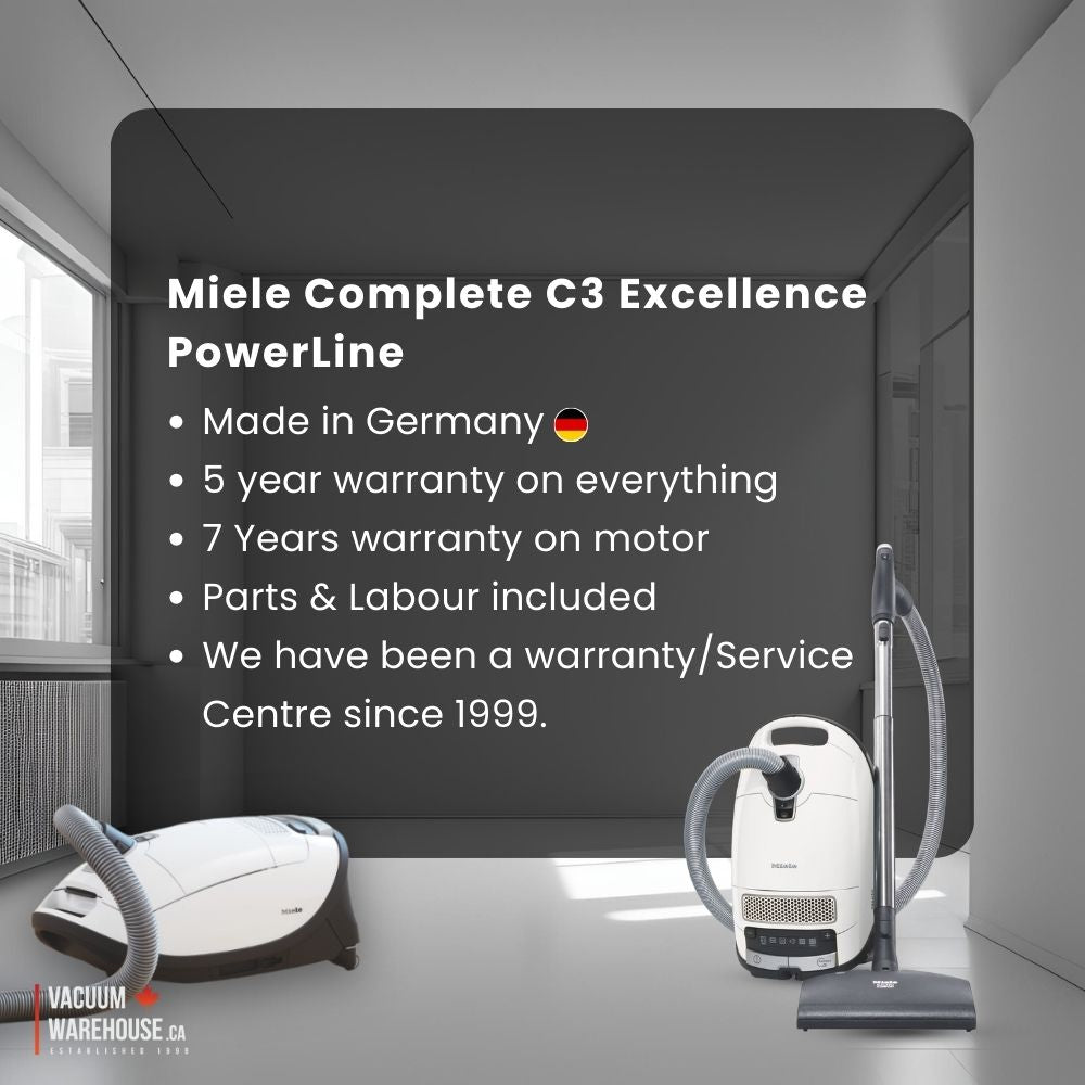 Miele Complete C3 Excellence PowerLine Vacuum Cleaner