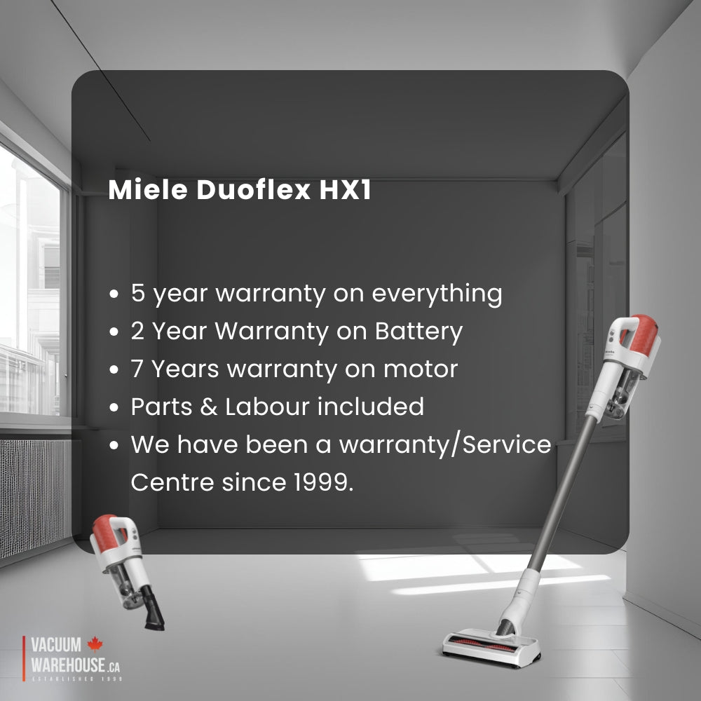 Miele Duoflex HX1 Cordless Stick Vacuum - Terra Red