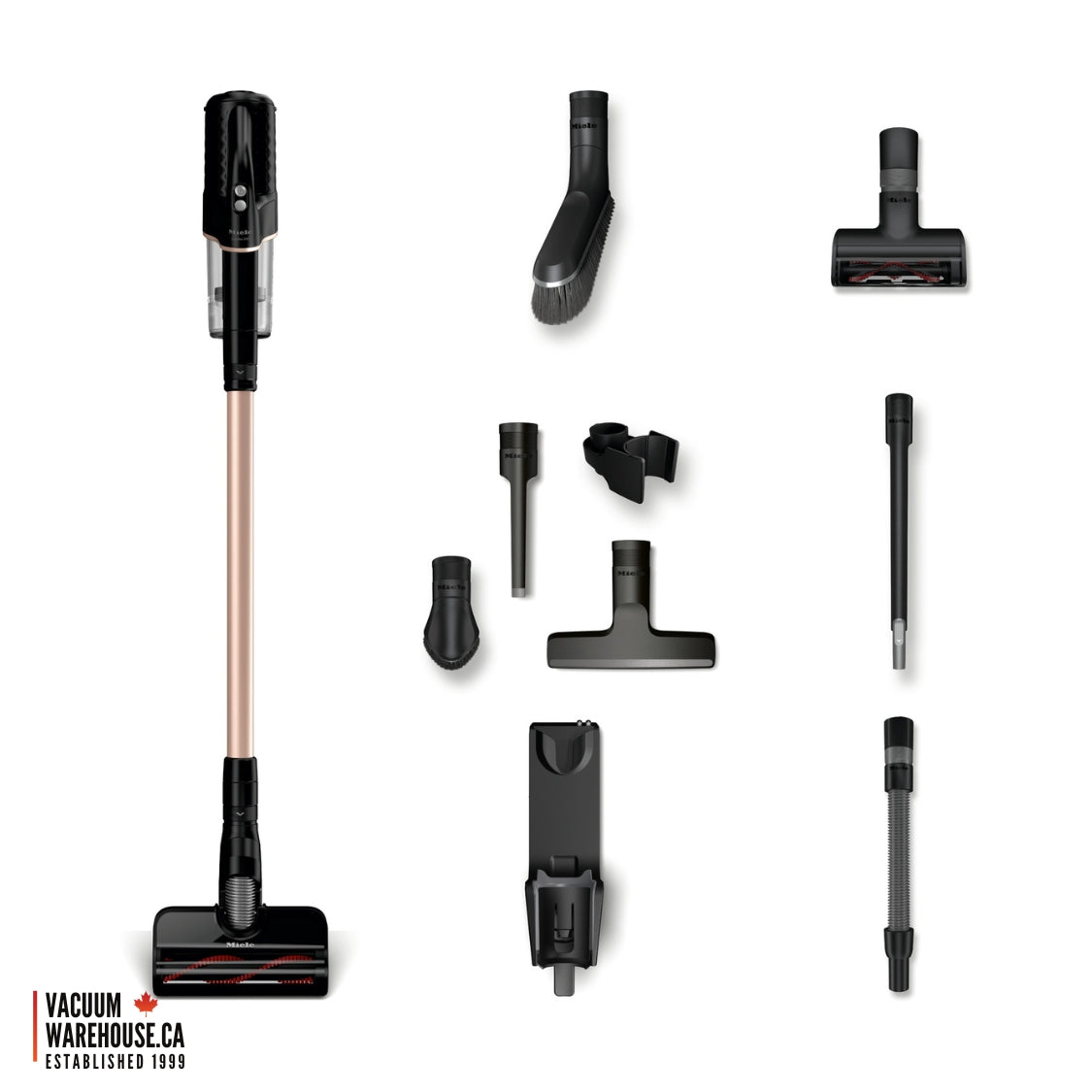Miele Duoflex HX1 Total Care Cordless Stick Vacuum Cleaner - Osbidian Black