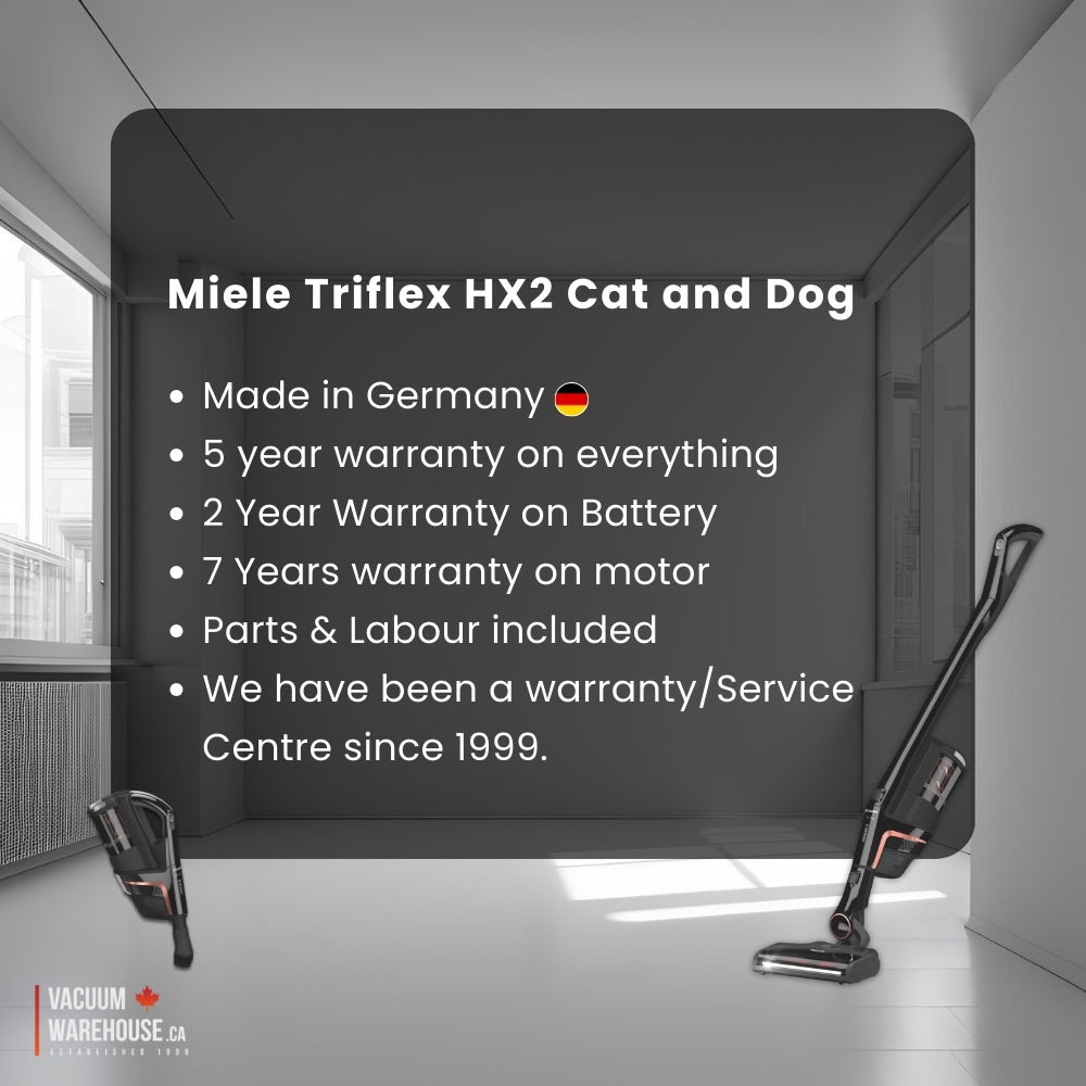 Miele Triflex HX2 Cat and Dog Cordless Vacuum Cleaner SMML0