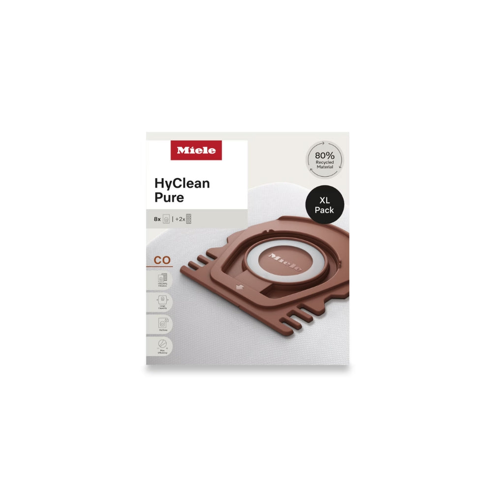 Miele XL-Pack HyClean Air CO dustbags for M1 Models