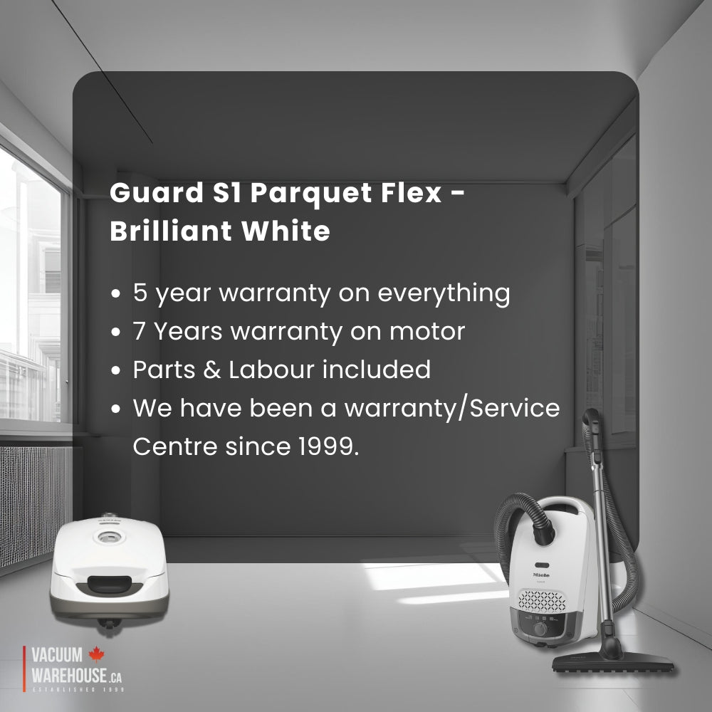 Miele Guard S1 Parquet Flex - Brilliant White