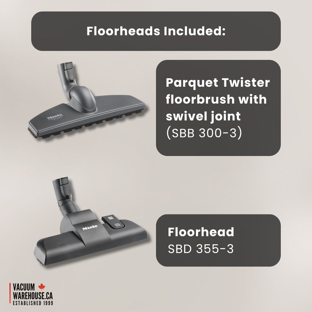 Miele Guard S1 Parquet Flex - Brilliant White
