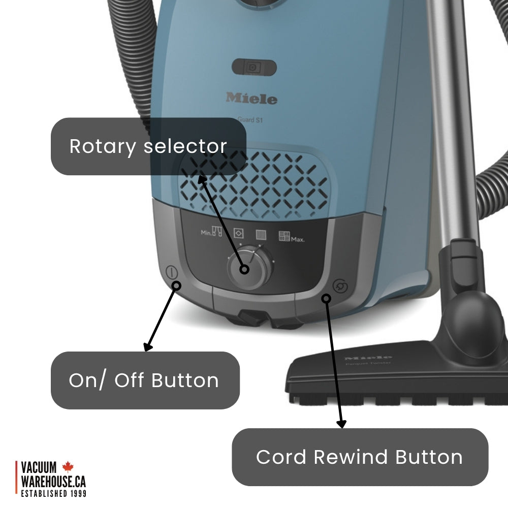 Miele Guard S1 Vacuum Cleaner - Nordic Blue