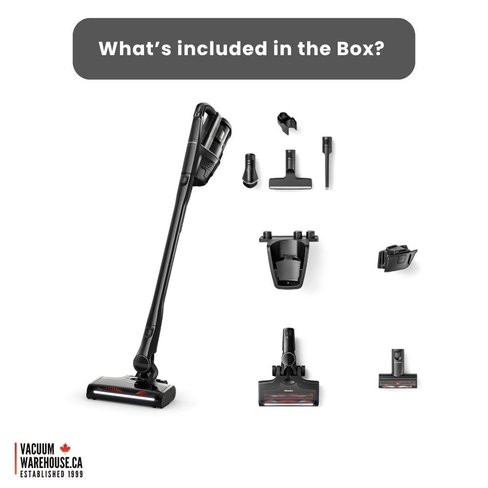 Miele Triflex HX3 Cat & Dog Cordless Stick Vacuum Cleaners - Obsidian Black