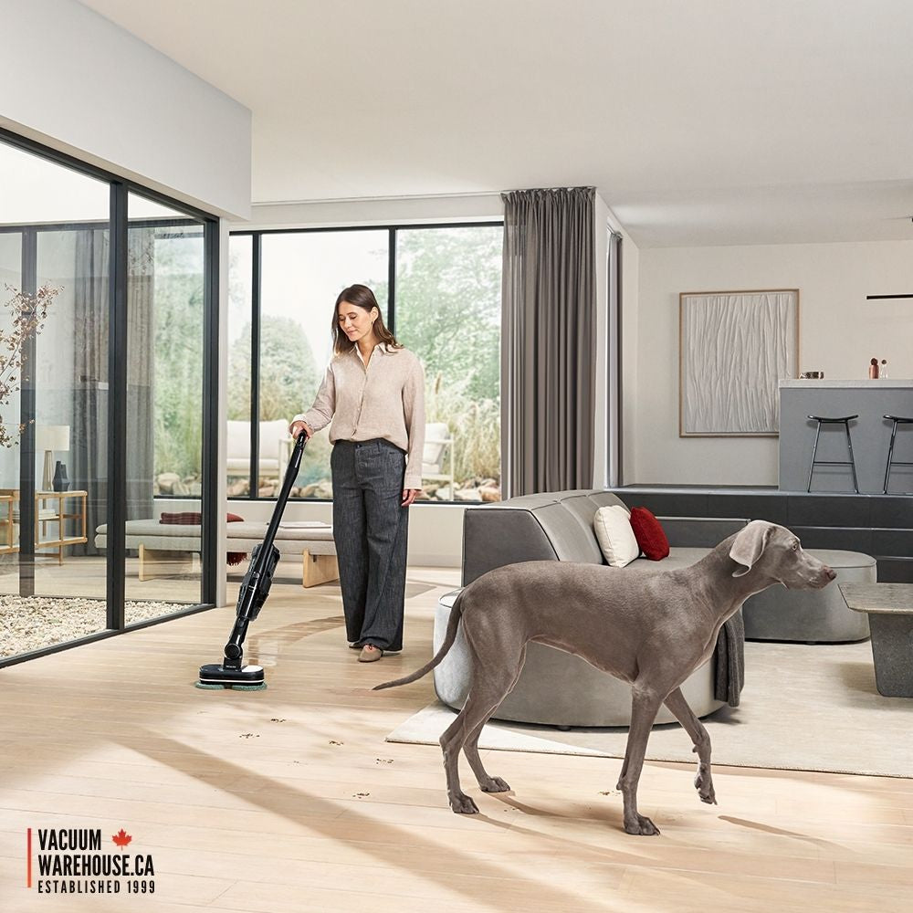 Miele Triflex HX3 Plus Aqua Cordless stick vacuum cleaners - Obsidian Black