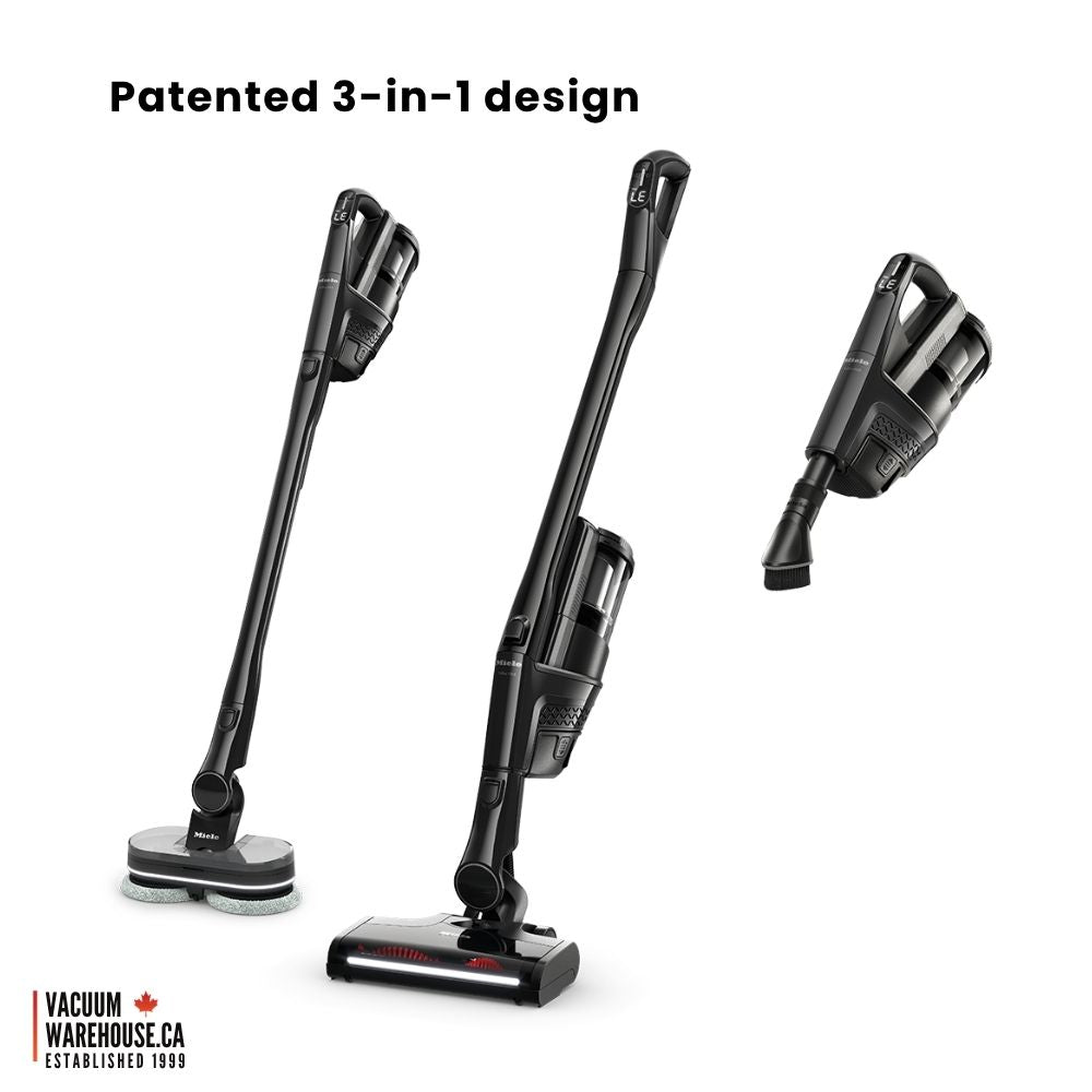 Miele Triflex HX3 Plus Aqua Cordless stick vacuum cleaners - Obsidian Black