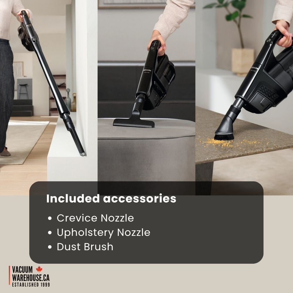Miele Triflex HX3 Plus Aqua Cordless stick vacuum cleaners - Obsidian Black
