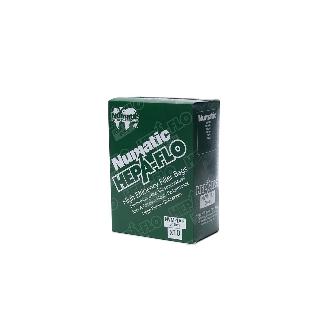 Numatic NVM 1AH HEPAFlo Bags - Pack of 10