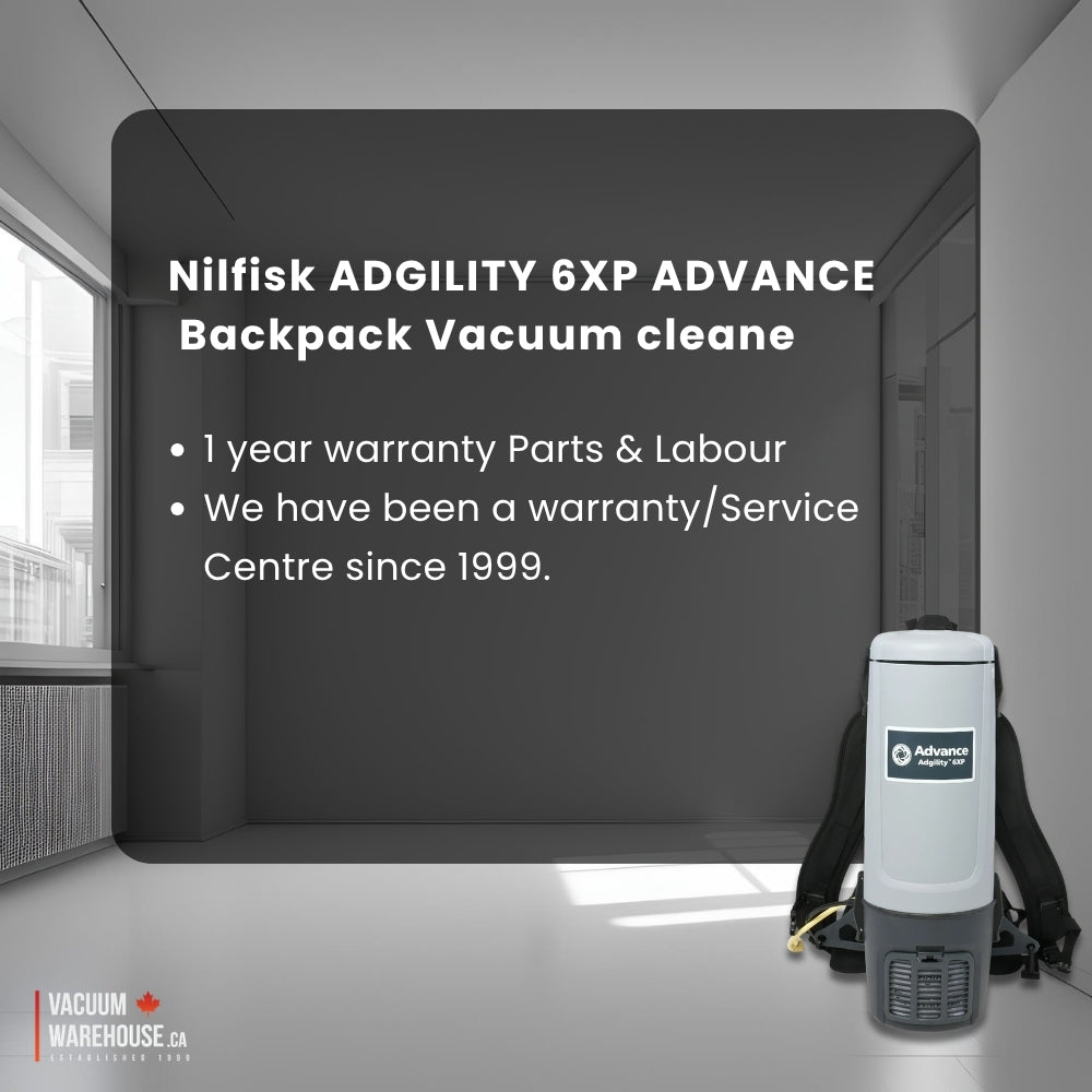 Nilfisk Adgility 6XP Advance Backpack Vacuum Cleaner