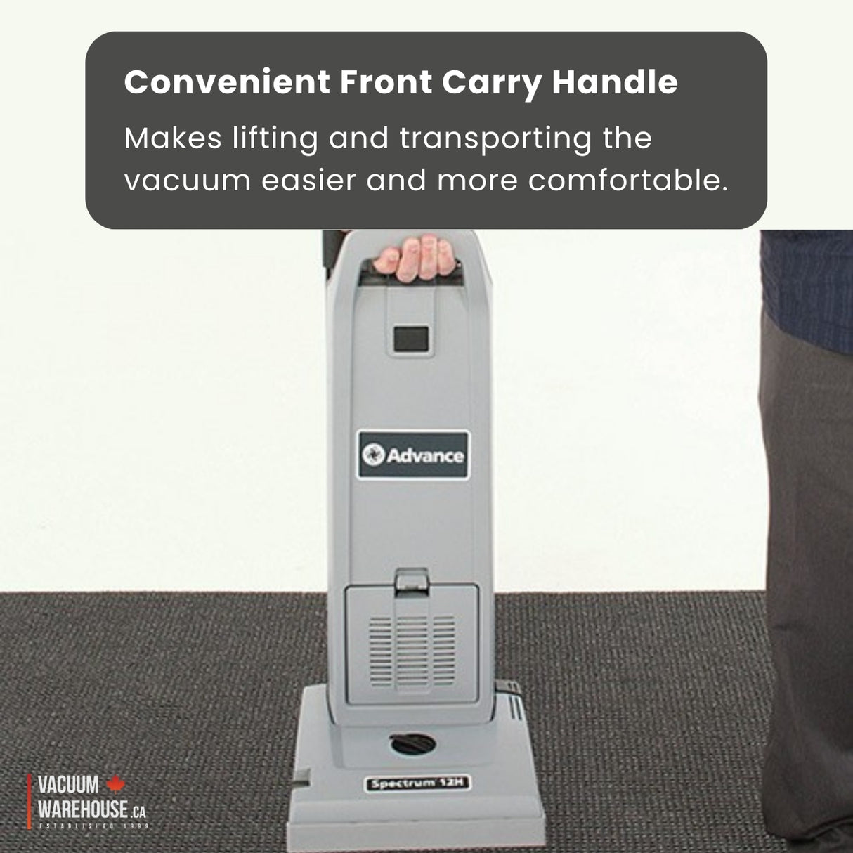 Nilfisk Advance Spectrum 15P Commercial Upright Vacuum Cleaner
