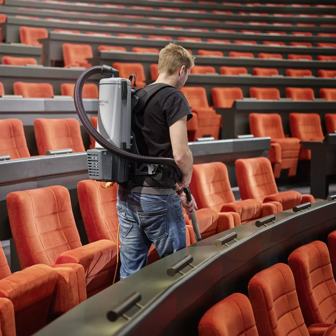 Nilfisk GD5 Battery HEPA Backpack Vacuum Cleaner