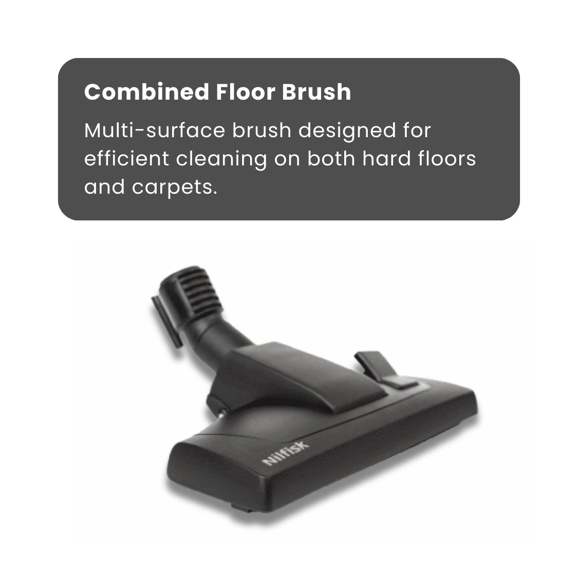 Nilfisk GD5 Battery HEPA Backpack Vacuum Cleaner