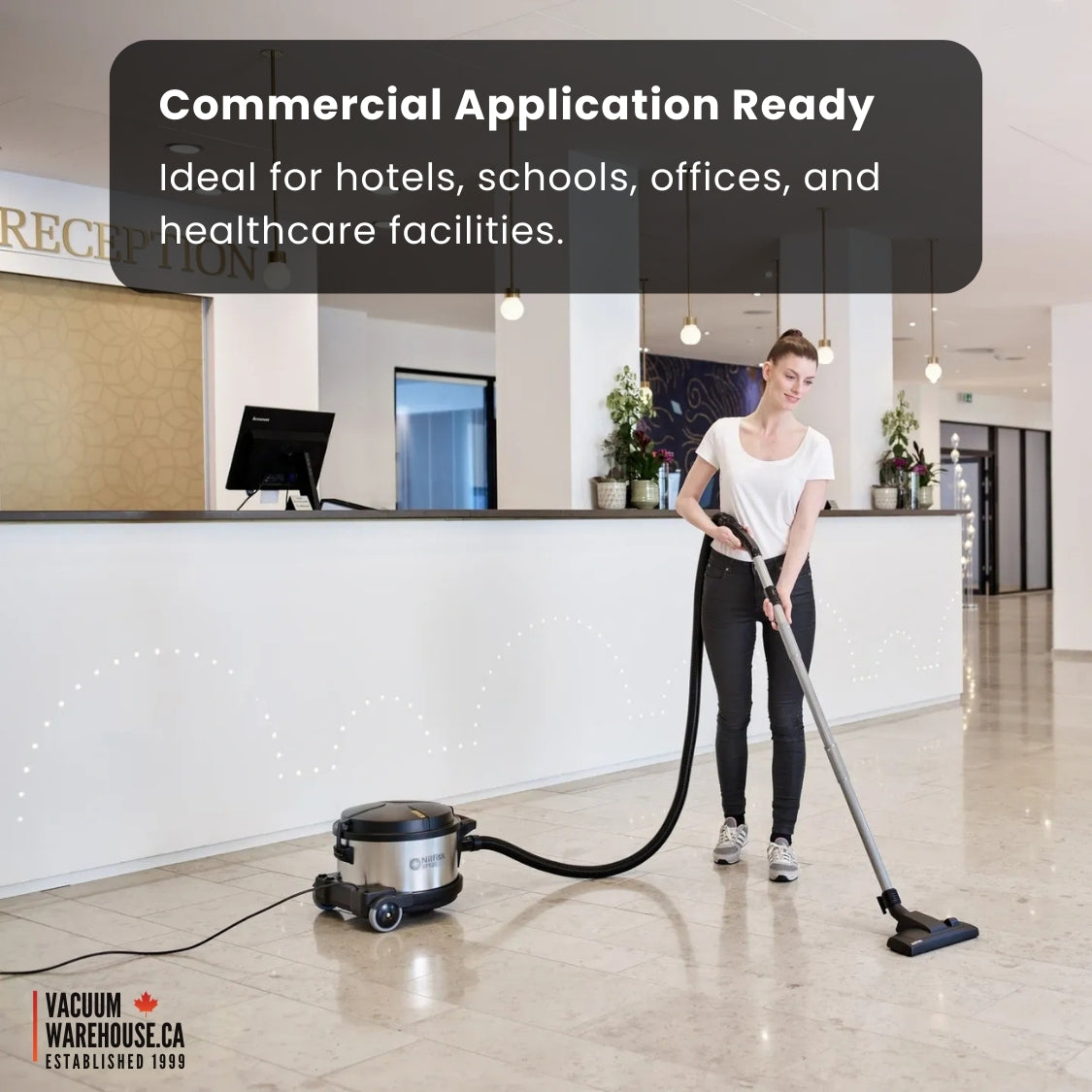 Nilfisk GD930 HSP 120V 4 GAL HEPA Canister Vacuum Cleaner