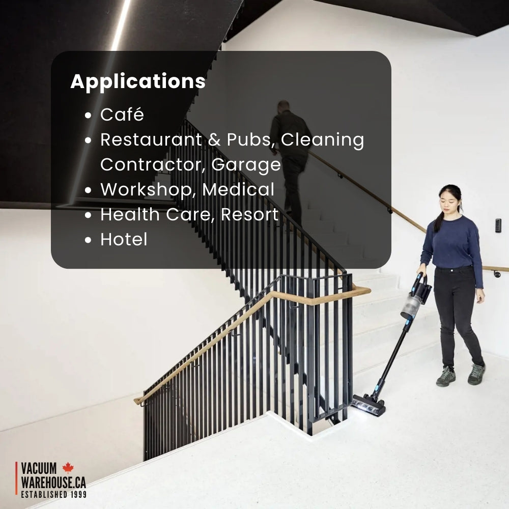 Nilfisk VU200 Commercial Cordless Stick Vacuum Cleaner