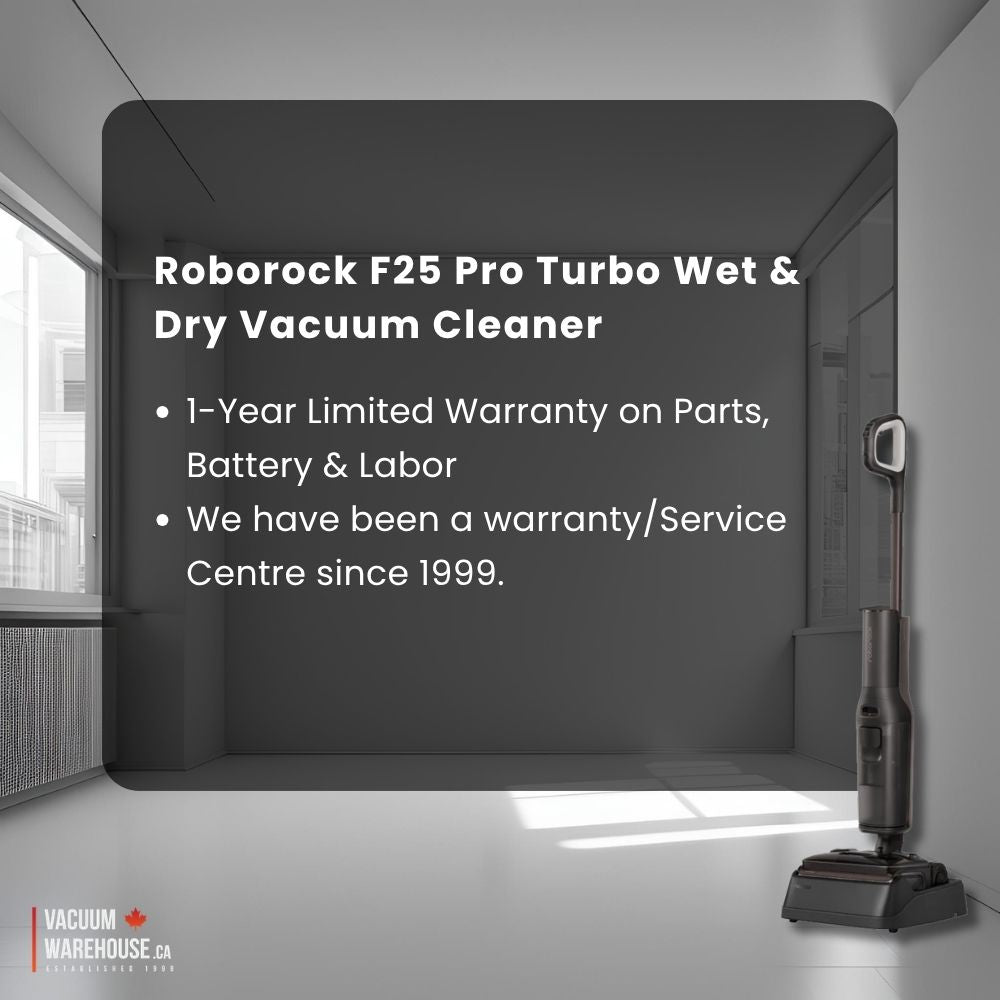 Roborock F25 Pro Turbo Wet & Dry Vacuum Cleaner