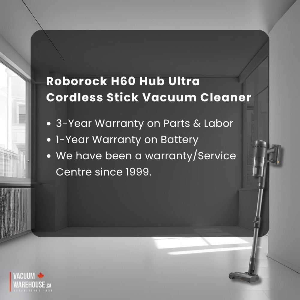 Roborock H60 Hub Ultra Cordless Stick Vacuum Cleaner