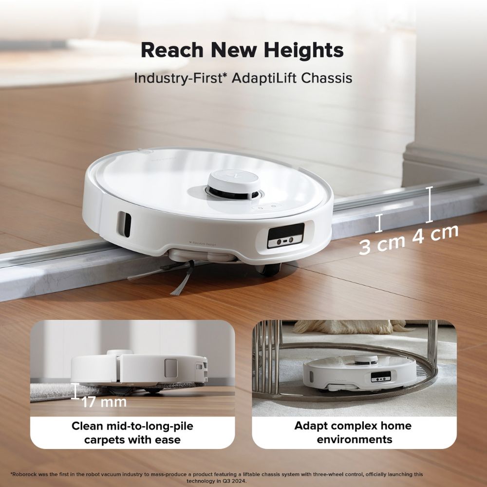 Roborock Qrevo Curv Robot Vacuum Cleaner & Mop