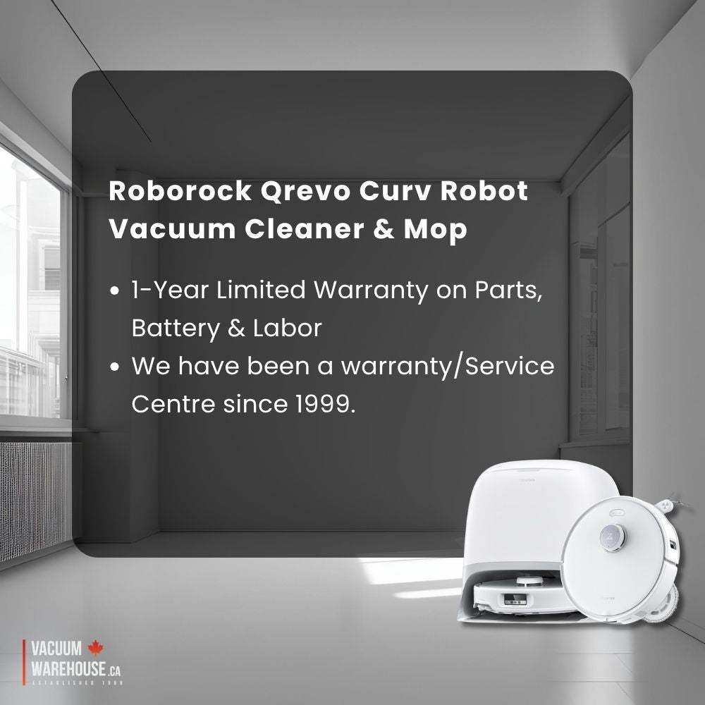 Roborock Qrevo Curv Robot Vacuum Cleaner & Mop