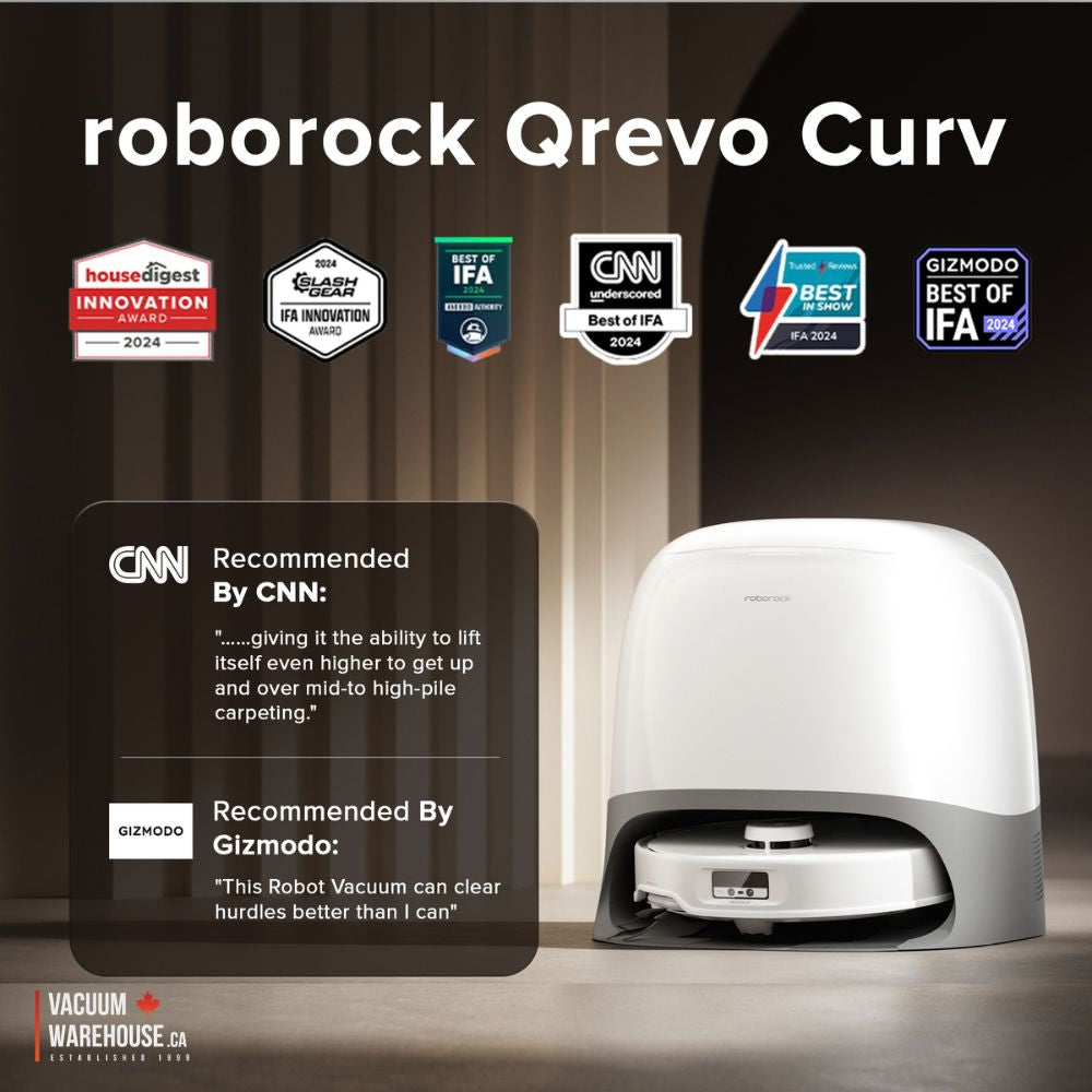 Roborock Qrevo Curv Robot Vacuum Cleaner & Mop