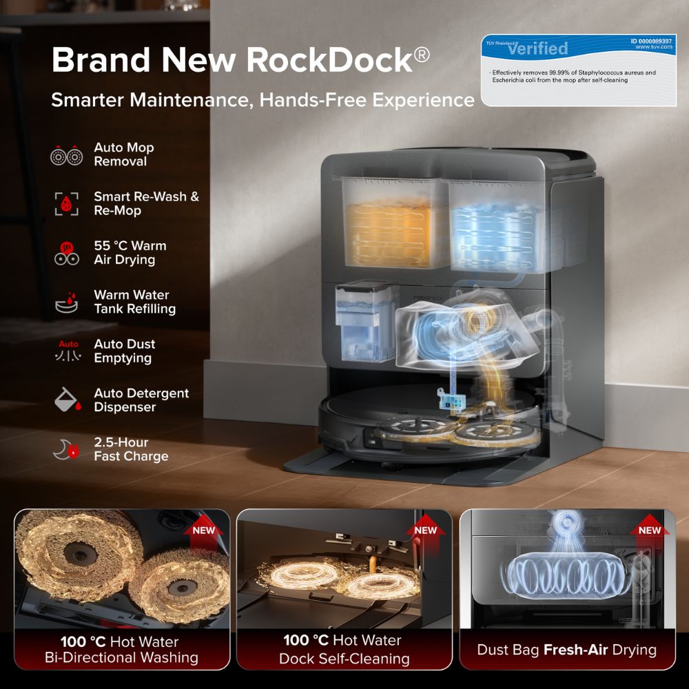 Roborock Saros 20X Robot Vacuum Cleaner & Mop