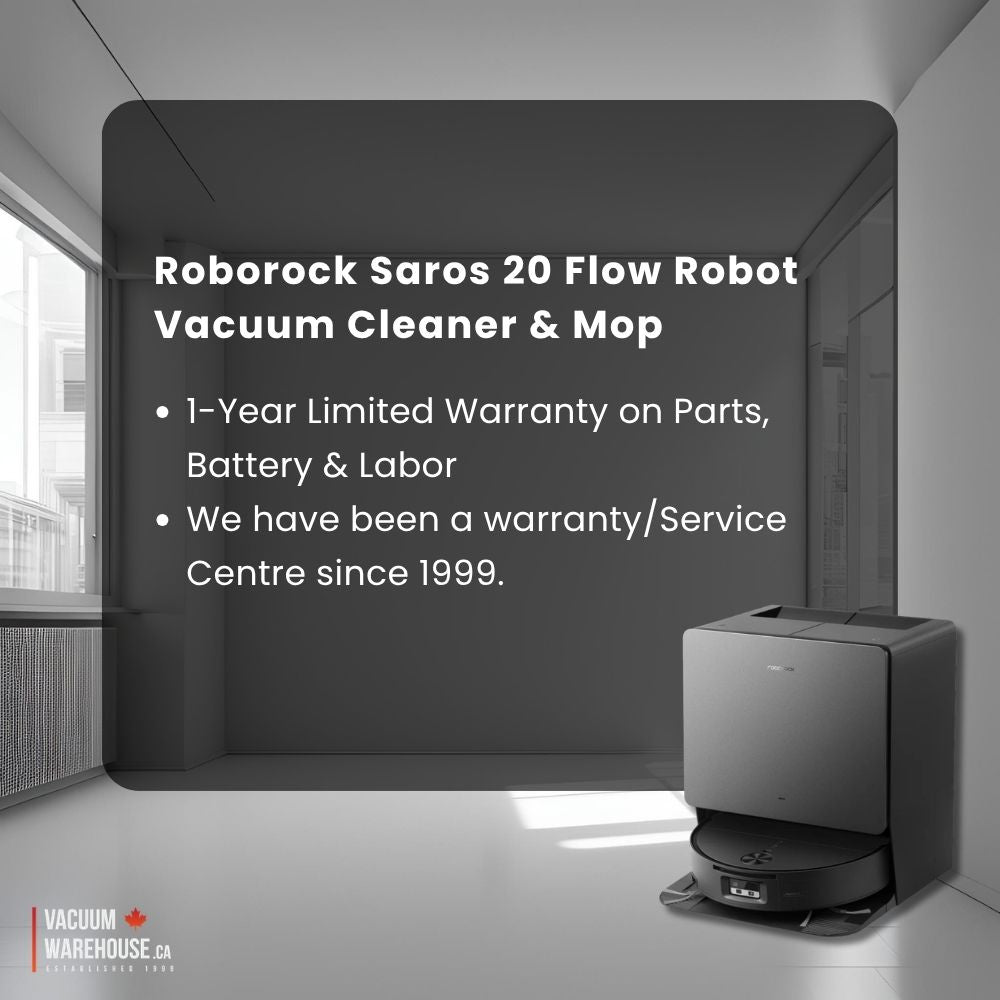 Roborock Saros 20 Flow Robot Vacuum Cleaner & Mop