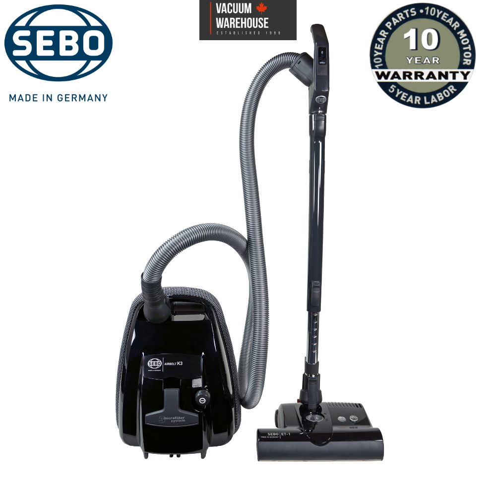 Sebo Airbelt K3 Premium Canister Vacuum Red
