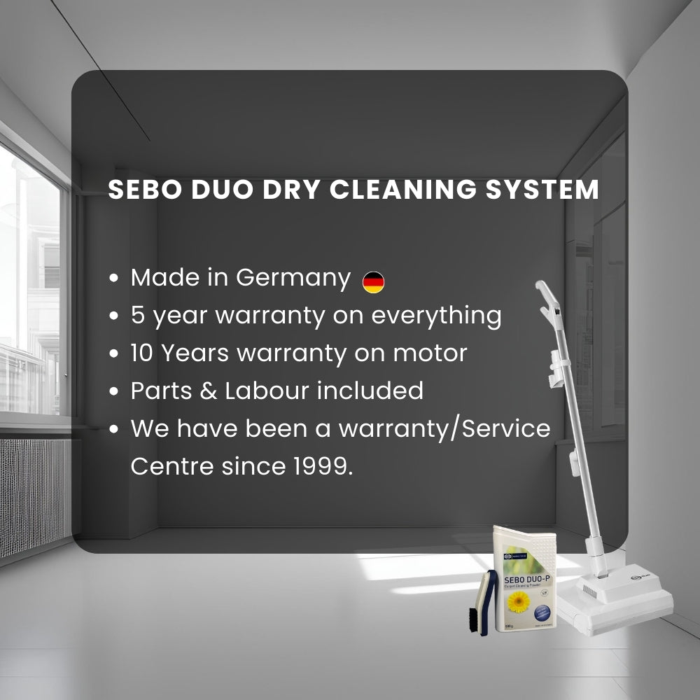 SEBO DUO Carpet Dry Cleaning System