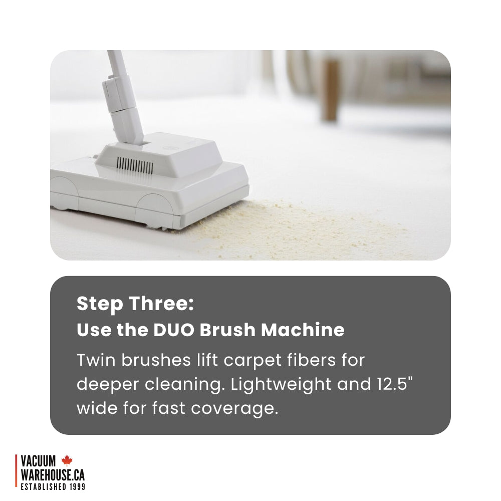 SEBO DUO Carpet Dry Cleaning System