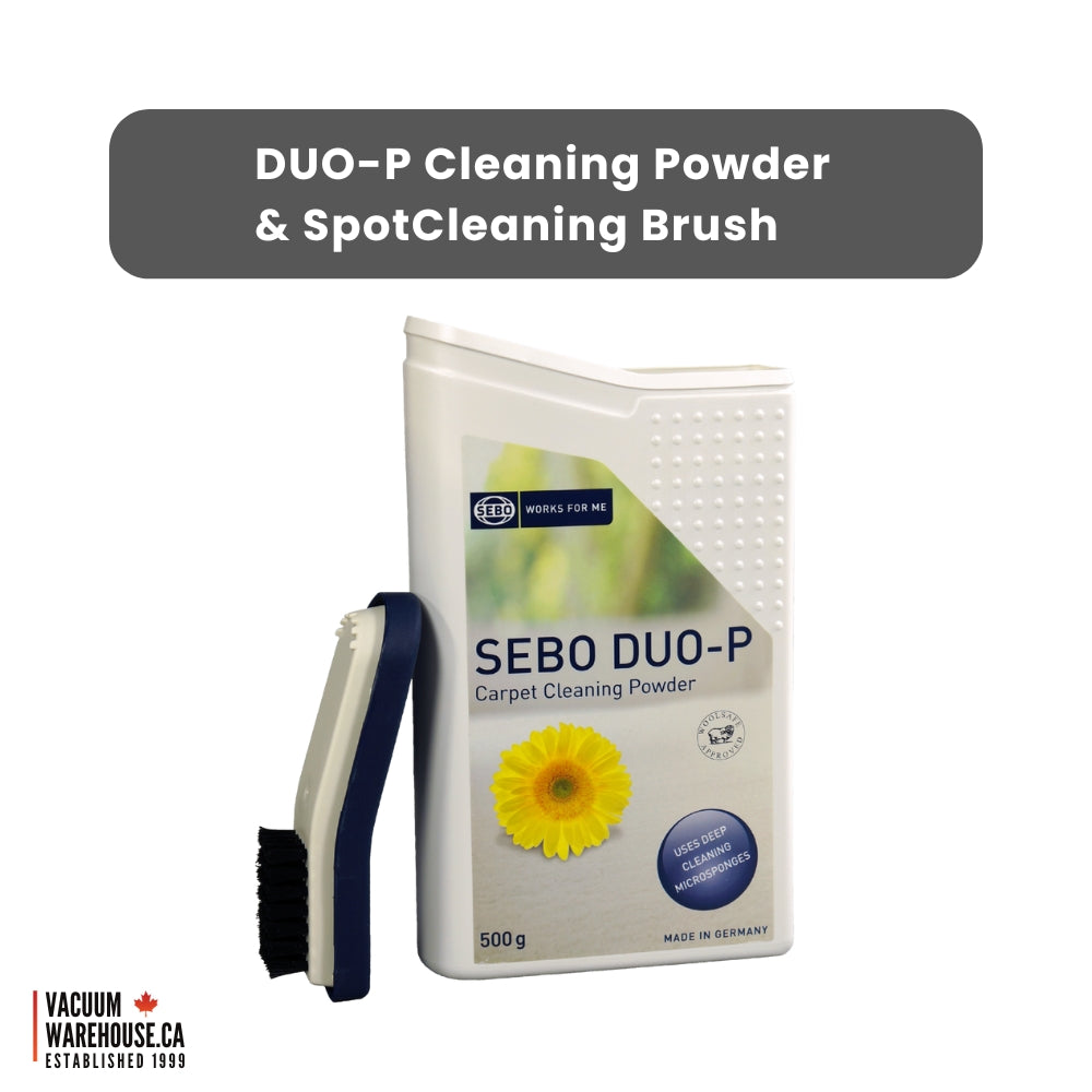 SEBO DUO Carpet Dry Cleaning System